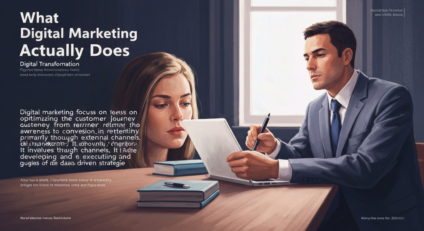 What Digital Marketing Actually Does