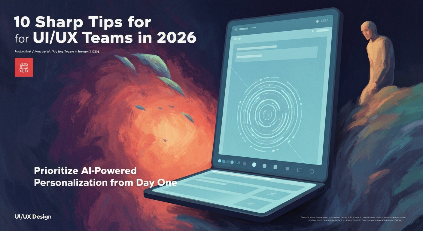 10 Sharp Tips for UI/UX Teams in 2026