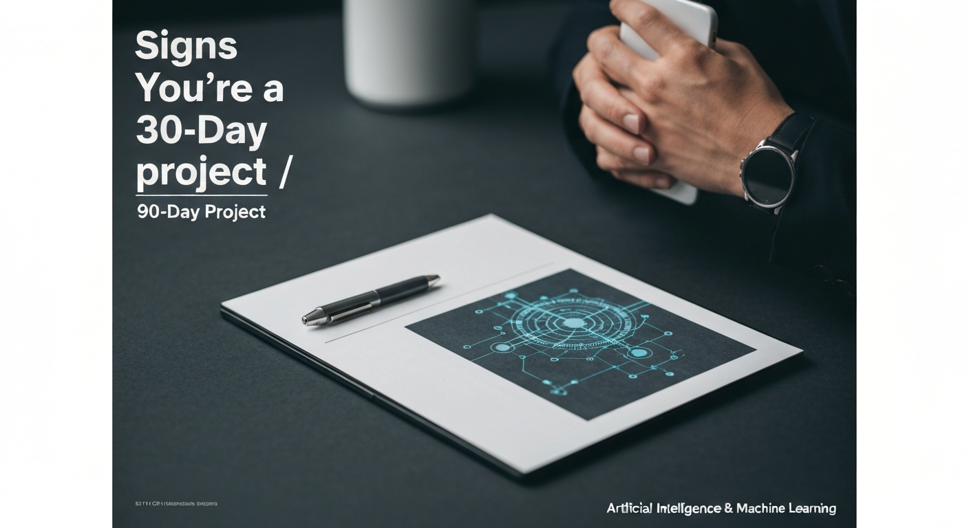 Signs You're a 30-Day Project / Signs You're a 90-Day Project