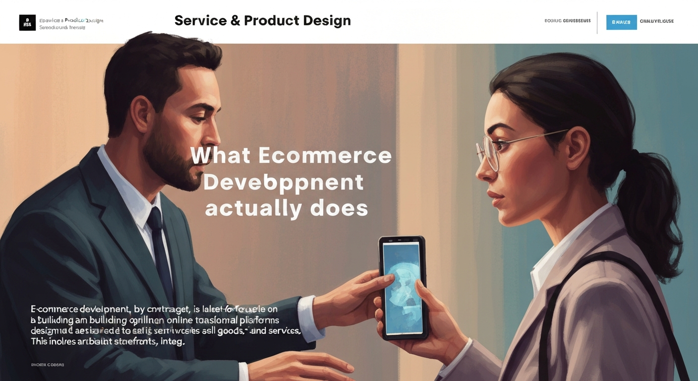 What Ecommerce Development actually does