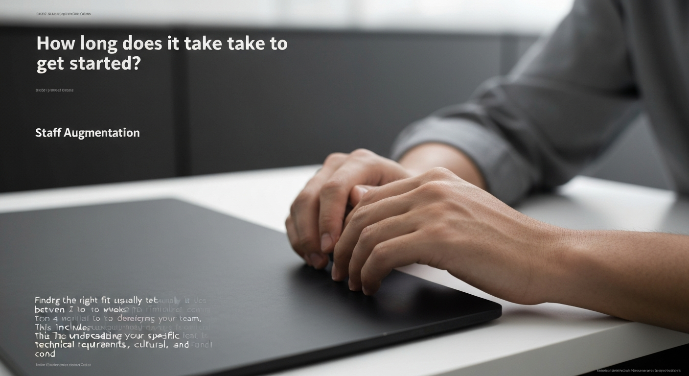 How long does it take to get started?