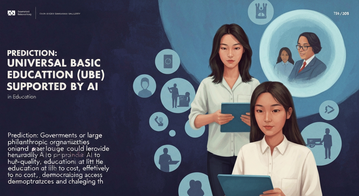 Universal Basic Education (UBE) Supported by AI
